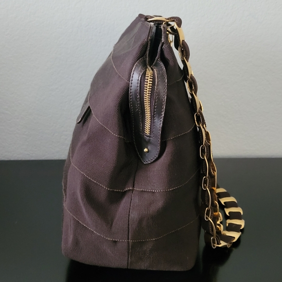 Salvatore Ferragamo Vintage Gancini Vara Chain Shoulder Bag - Picture 6 of 14